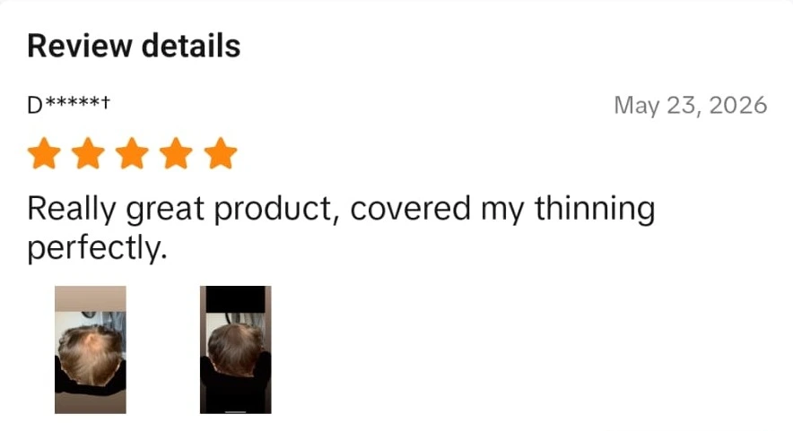Densifol customer review from TikTok Shop