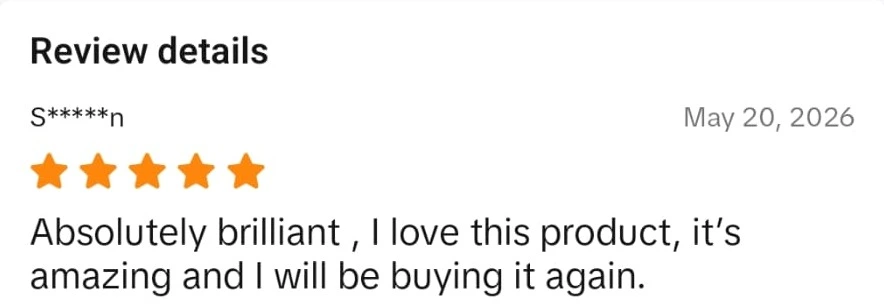 Densifol customer review from TikTok Shop
